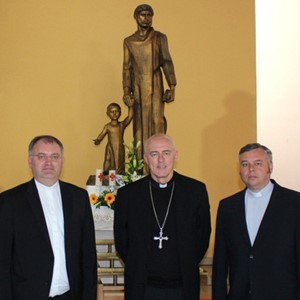 Nadbiskup Giorgio Lingua, apostolski nuncij u RH posjetio Nacionalno svetište svetog Josipa u Karlovcu